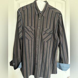 Bugatchi Multicolor Striped Shirt